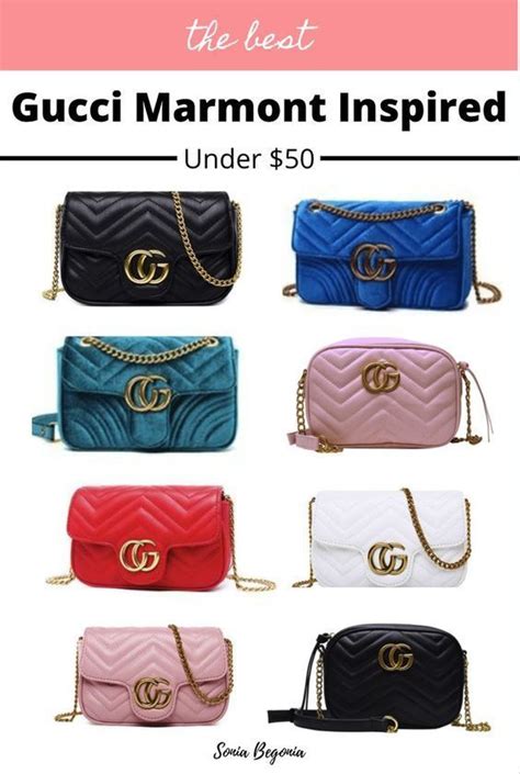 Gucci marmont look alikes bag